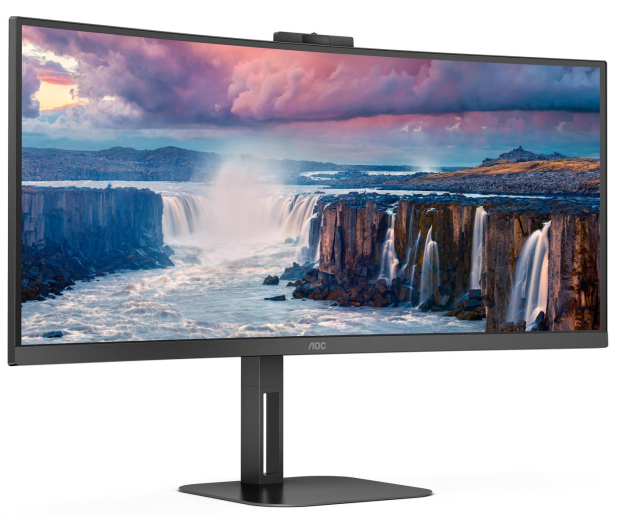 AOC 34'' CU34V5CW/BK Czarny - 1089011 - zdjęcie 2